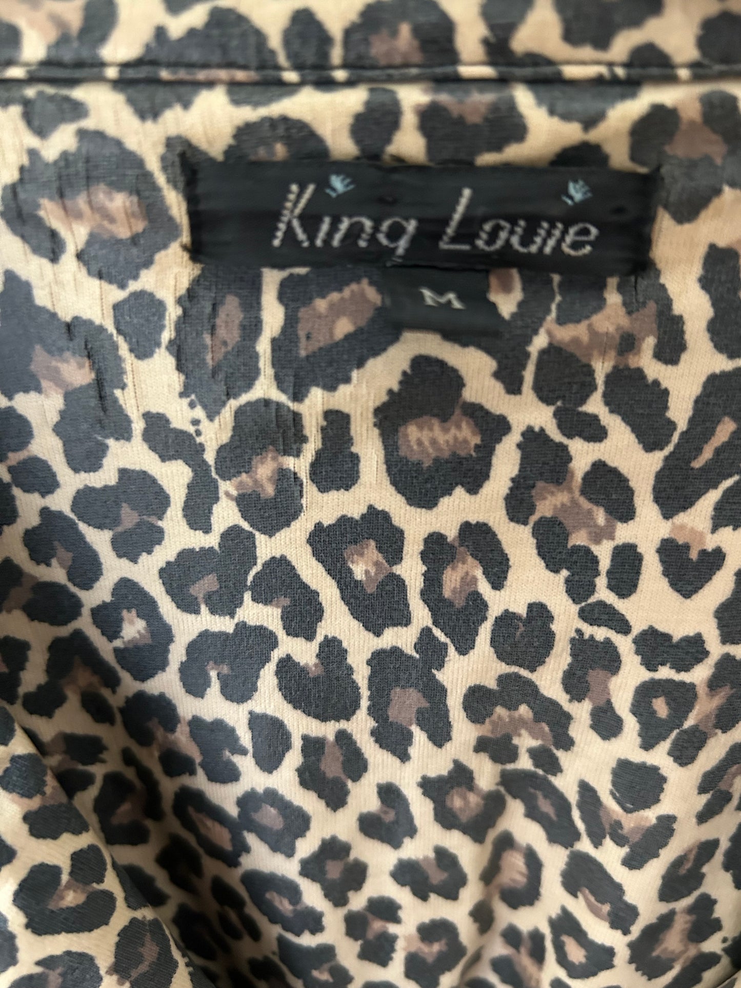 King Louie - Trenchcoat - Leopard - Als nieuw