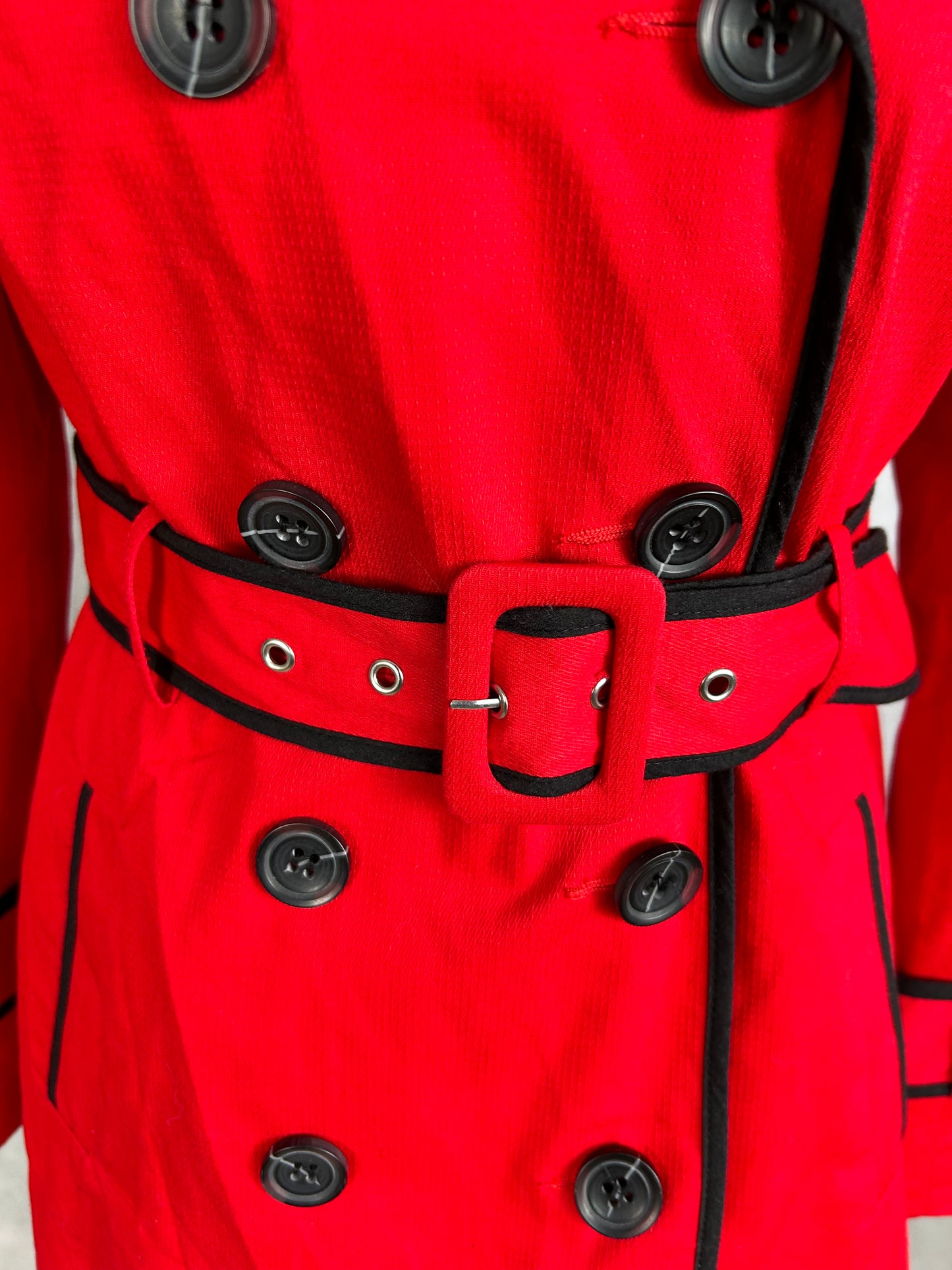 King Louie - Trenchcoat - Klassiek Rood
