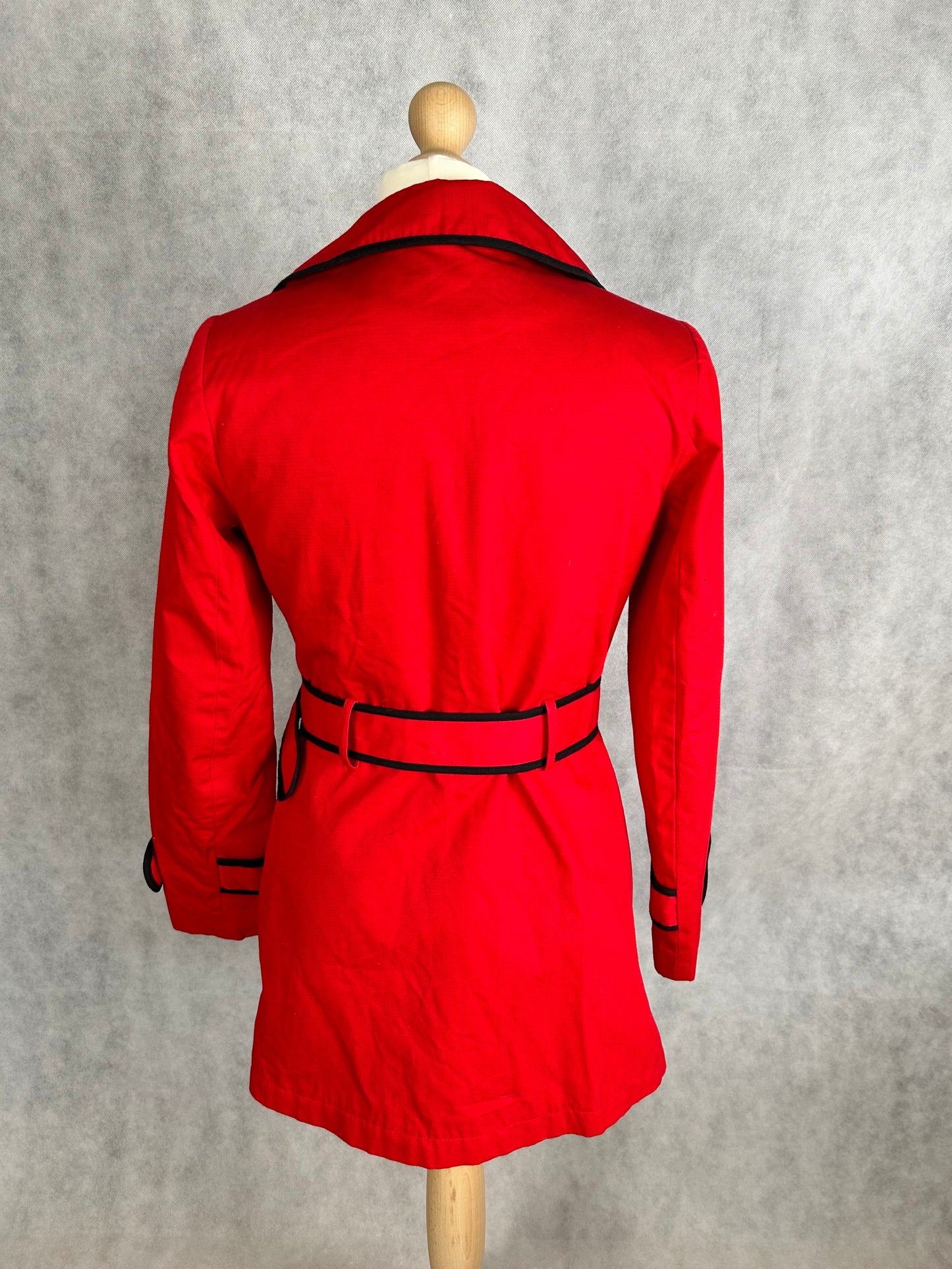 King Louie - Trenchcoat - Klassiek Rood