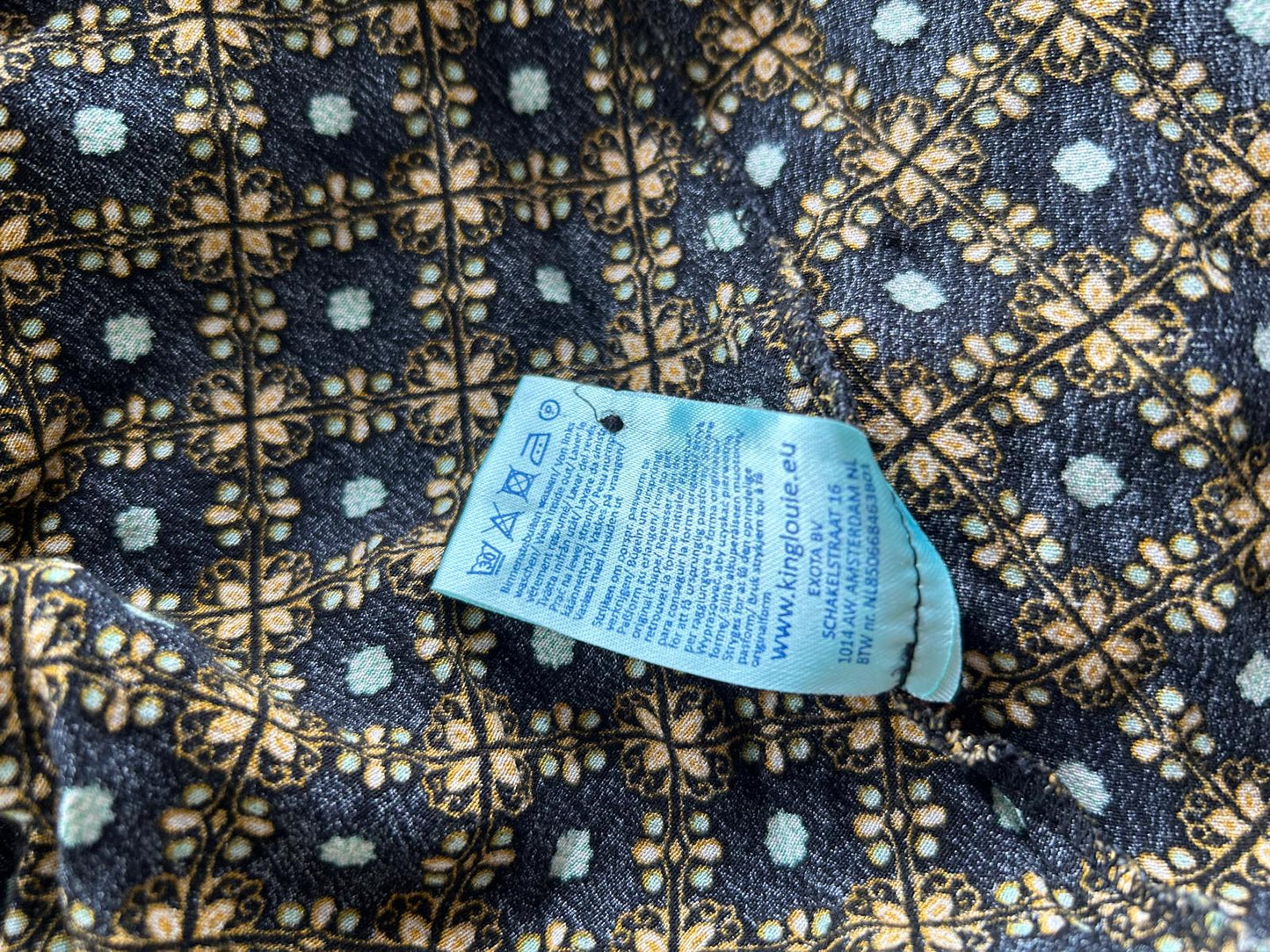 King Louie - maat 42 - blouse jurk