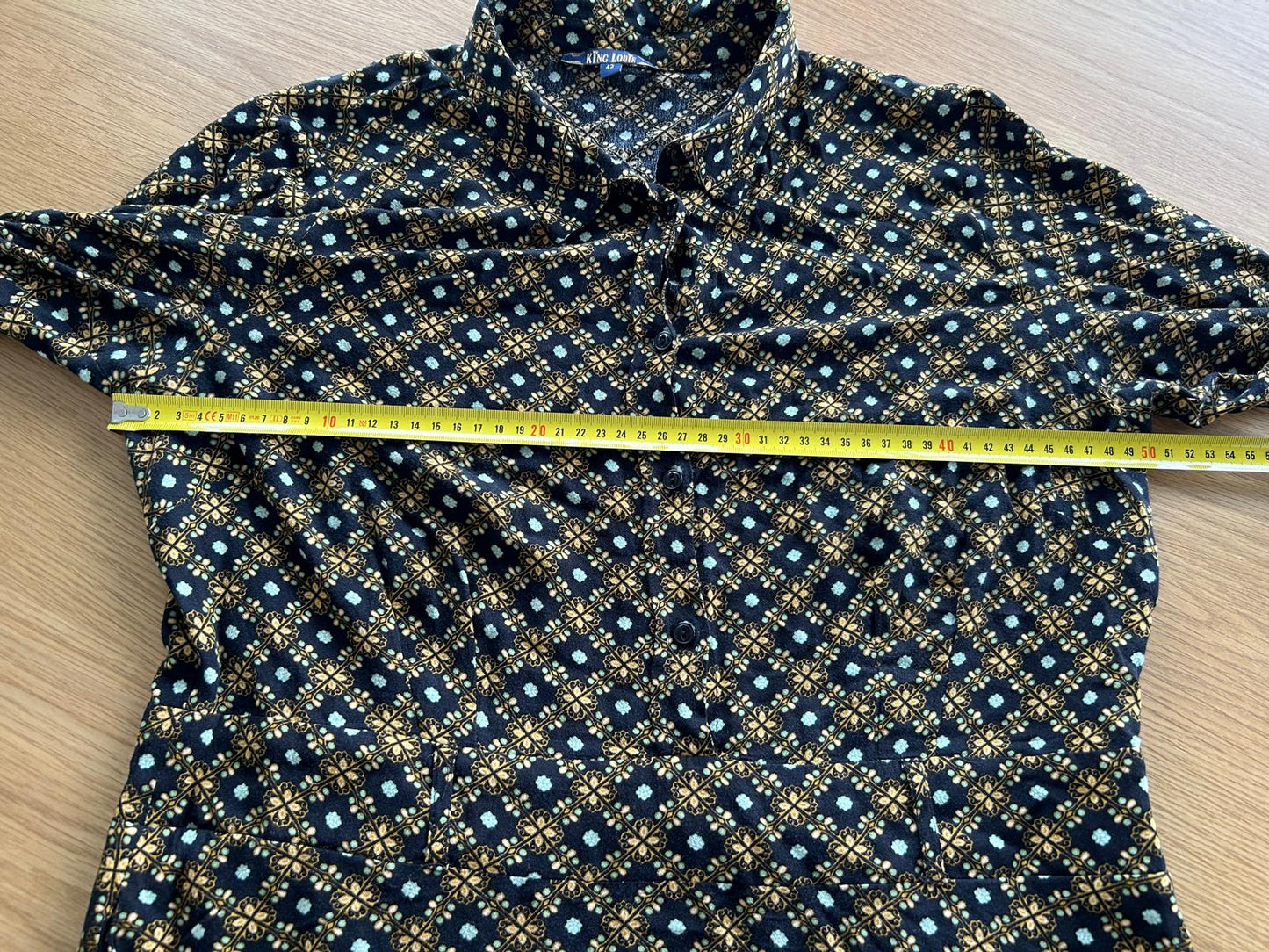King Louie - maat 42 - blouse jurk