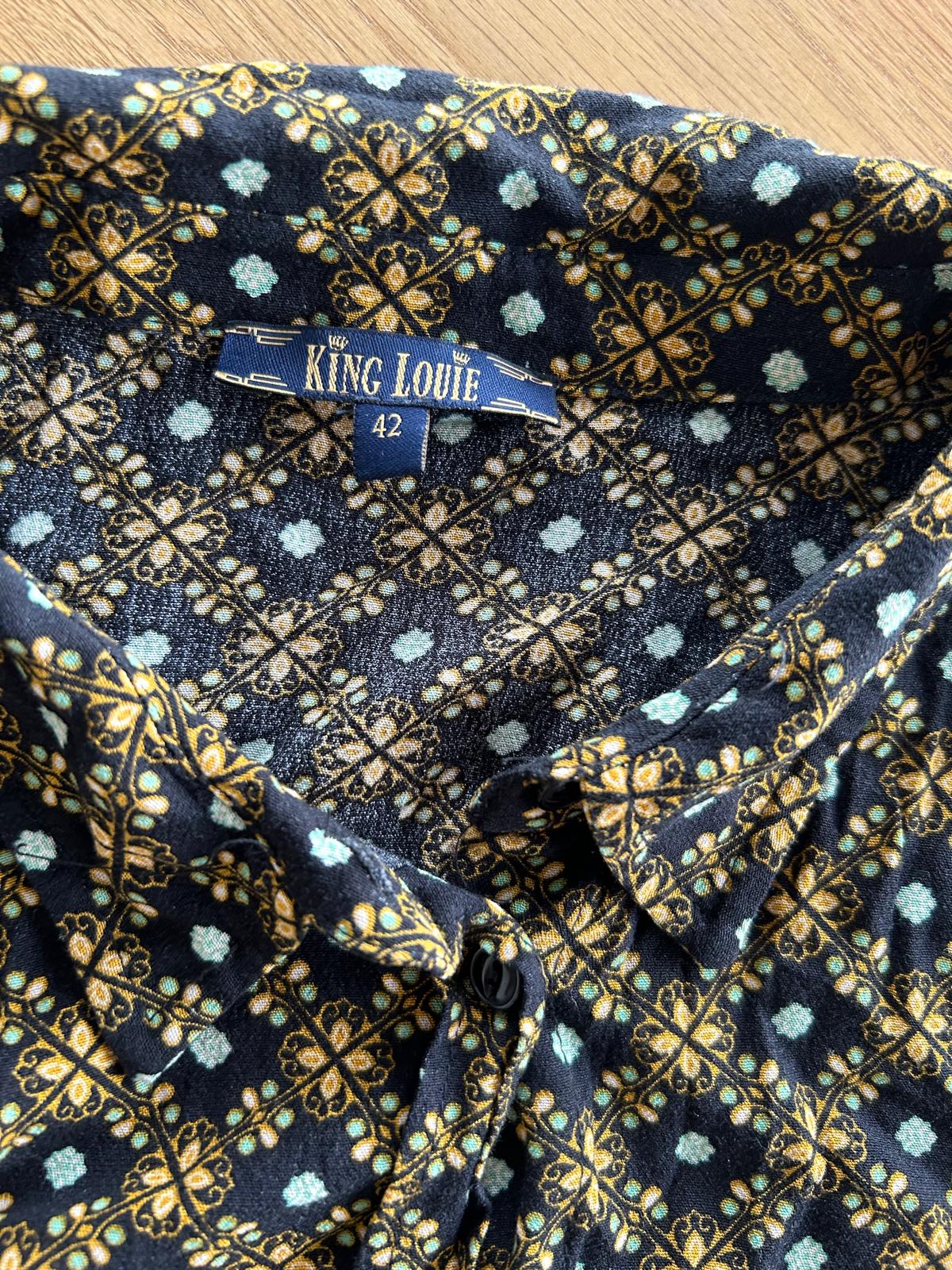 King Louie - maat 42 - blouse jurk