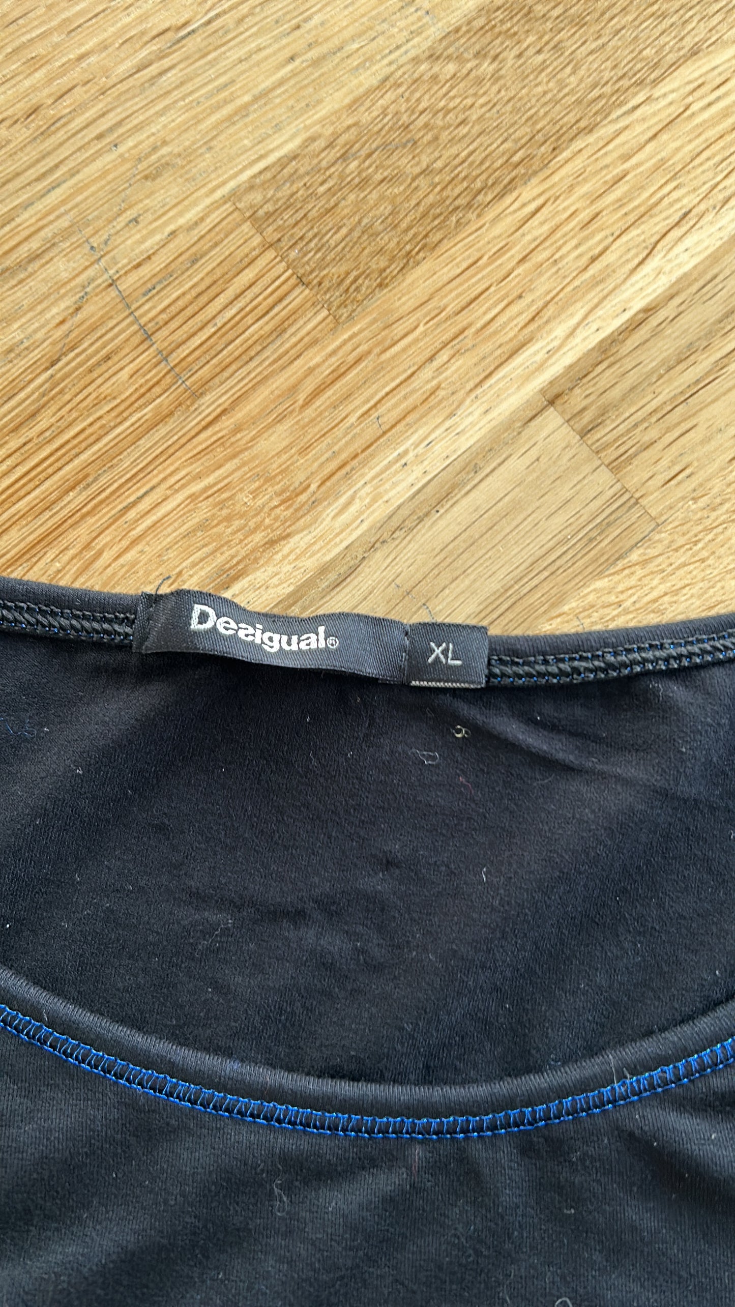 Desigual - maat XL - retro jurk plisse