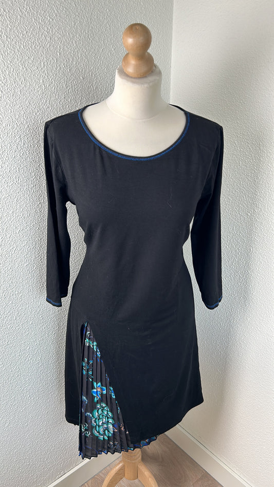 Desigual - maat XL - retro jurk plisse