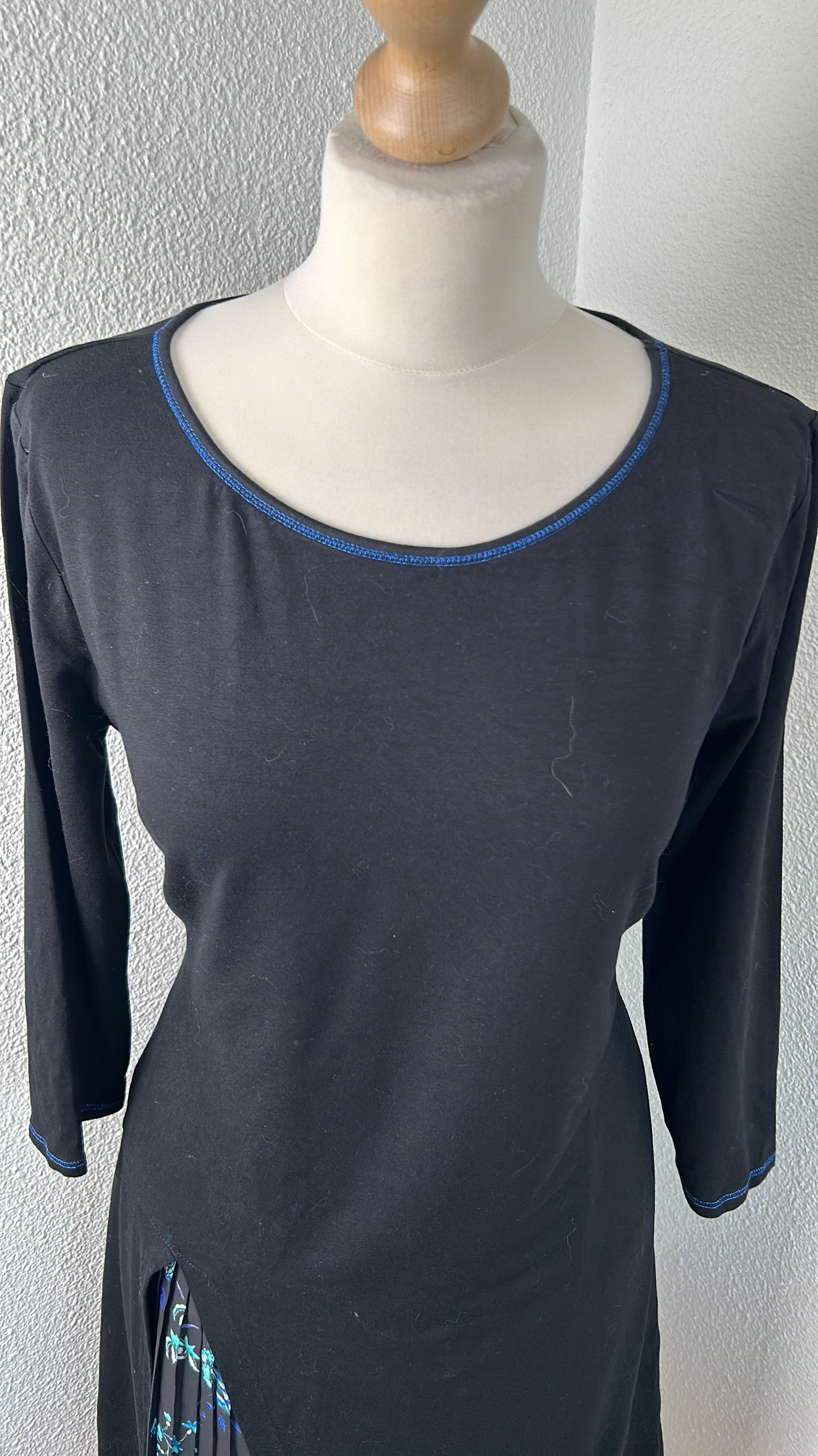 Desigual - maat XL - retro jurk plisse
