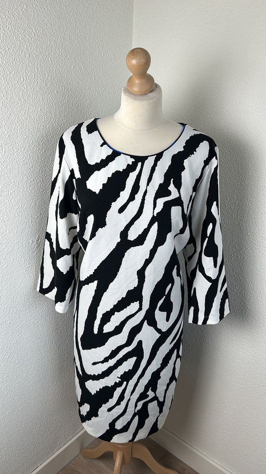 Expresso - maat 46 - strepen jurk