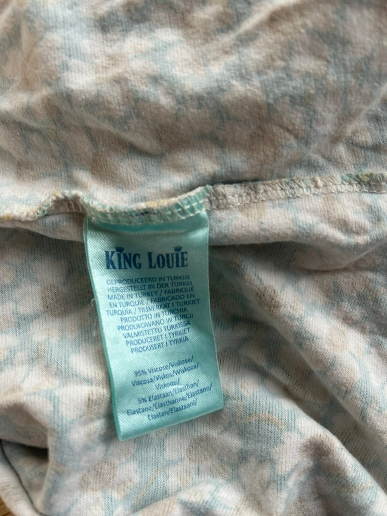 King Louie - maat XL - bloemen mona jurk