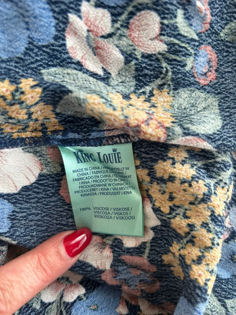 King Louie - maat 42 - viscose zomer jurk