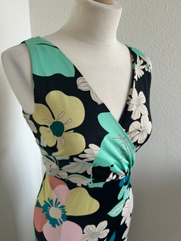 King Louie - maat L - pastel maxi jurk