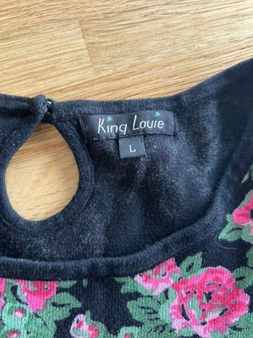 King Louie - maat L - rozen jurk