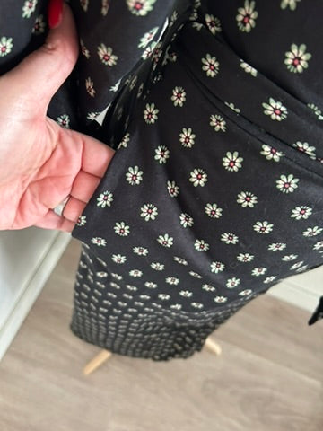 King Louie - maat L - blouse jurk bloemen
