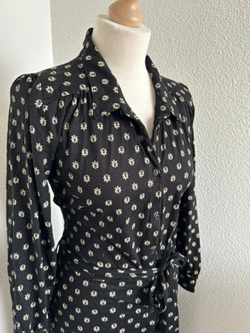 King Louie - maat L - blouse jurk bloemen