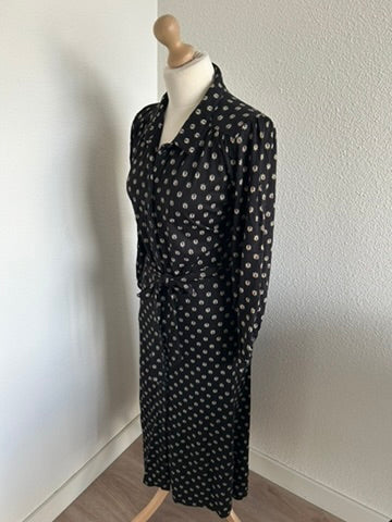 King Louie - maat L - blouse jurk bloemen