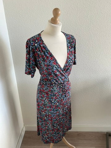 King Louie - maat L - retro bloemen jurk
