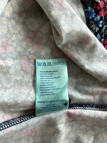 King Louie - maat L - retro bloemen jurk