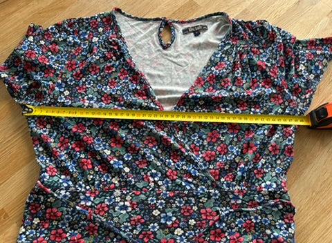 King Louie - maat L - retro bloemen jurk