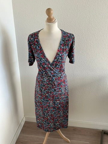 King Louie - maat L - retro bloemen jurk