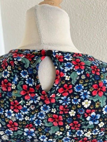 King Louie - maat L - retro bloemen jurk