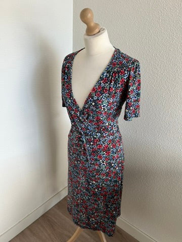 King Louie - maat L - retro bloemen jurk