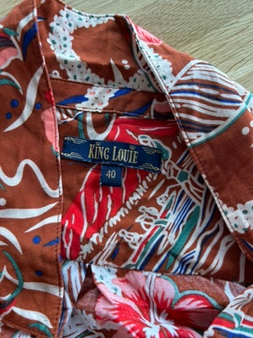 King Louie - maat 40 - blouse jurk