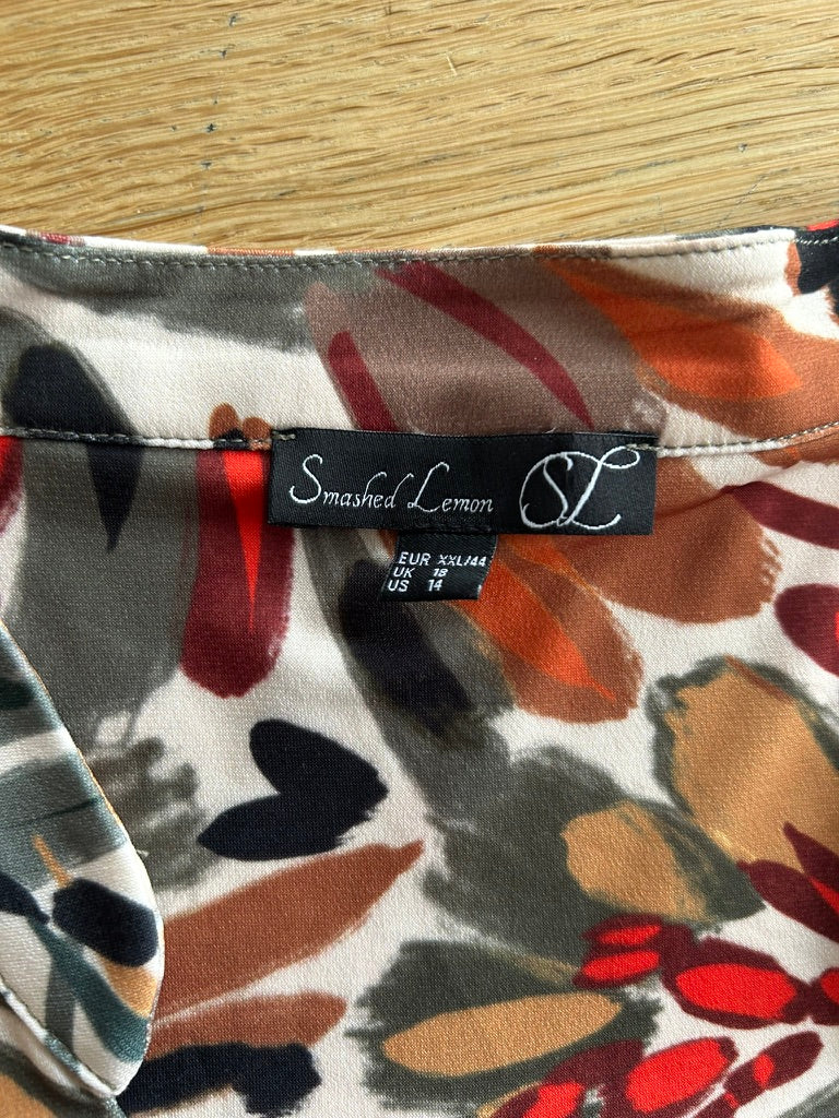 Smashed Lemon - maat XXL 44 - elegante classy jurk