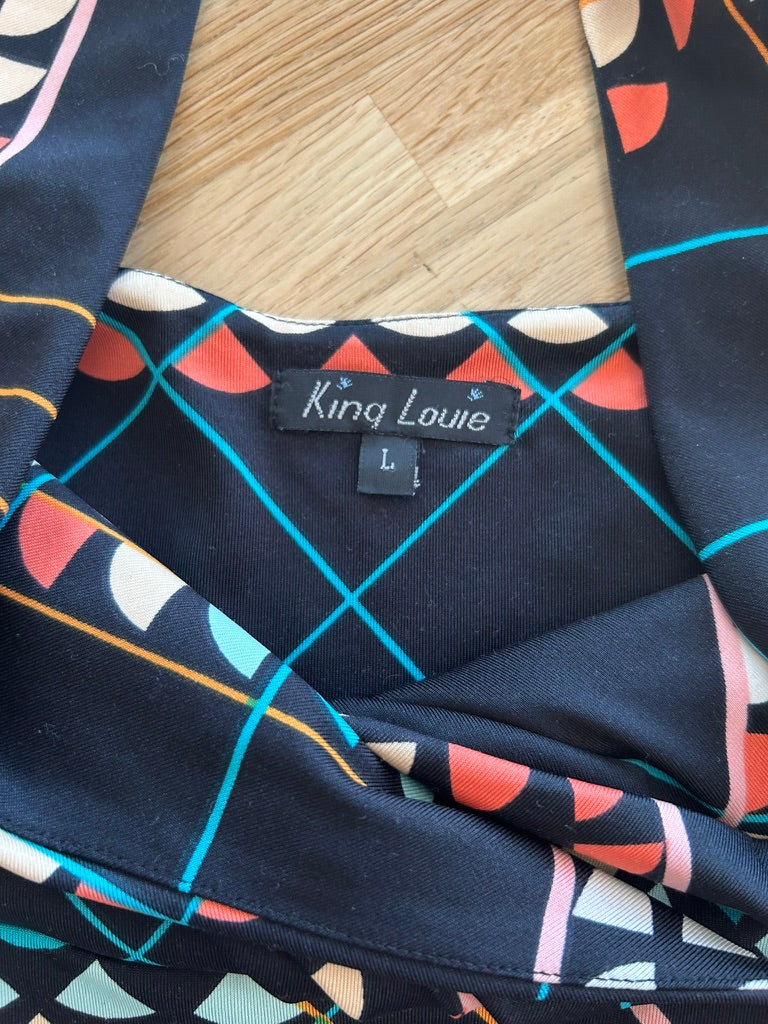 King Louie - maat L - maxi jurk