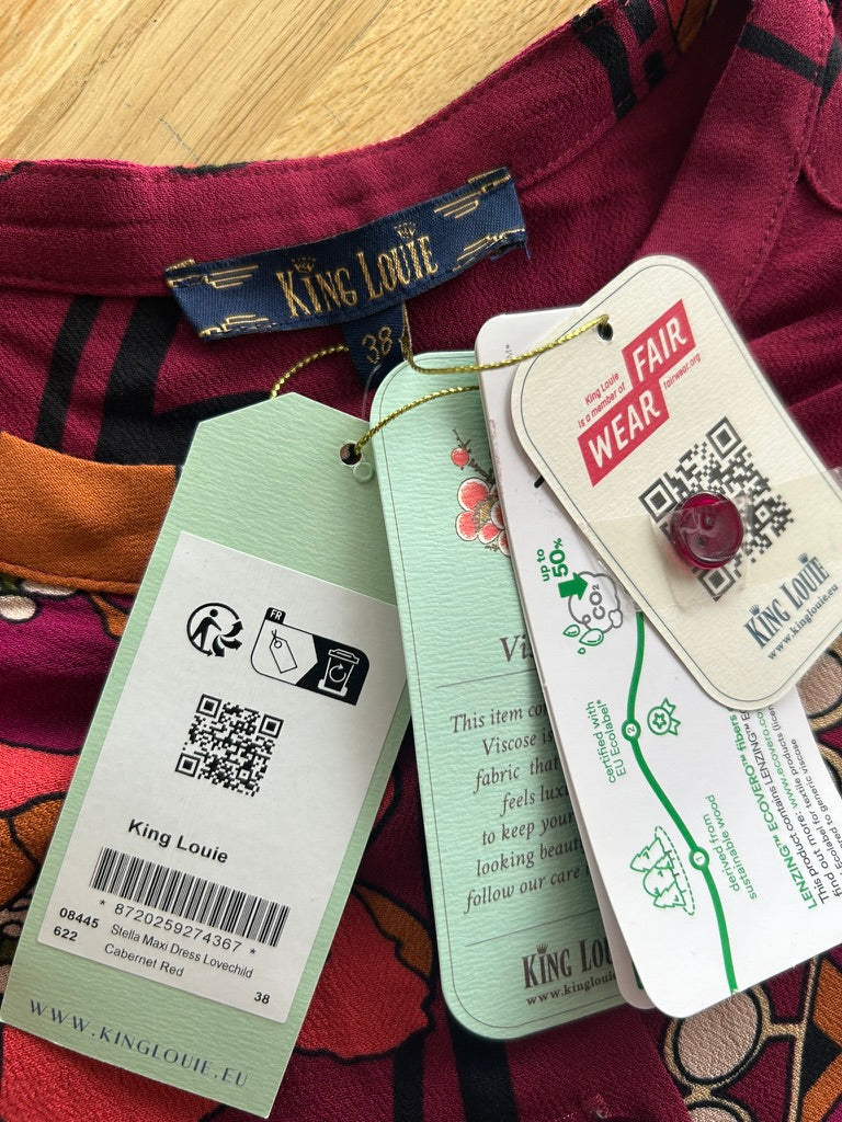 King Louie - maat 38 - Stella maxi dress Lovechild NIEUW