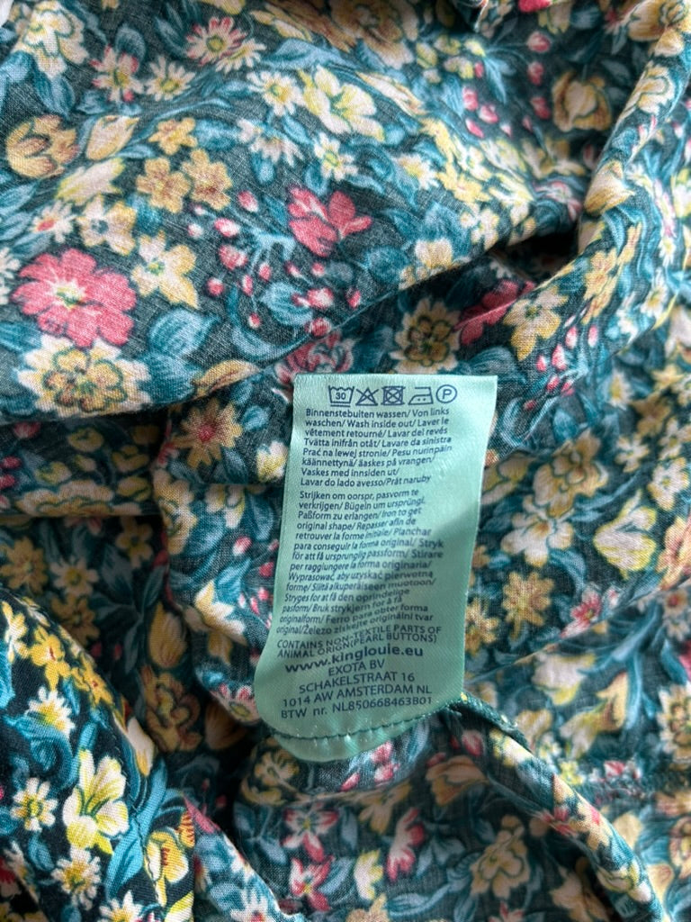 King Louie - maat 42 - bloemen blouse