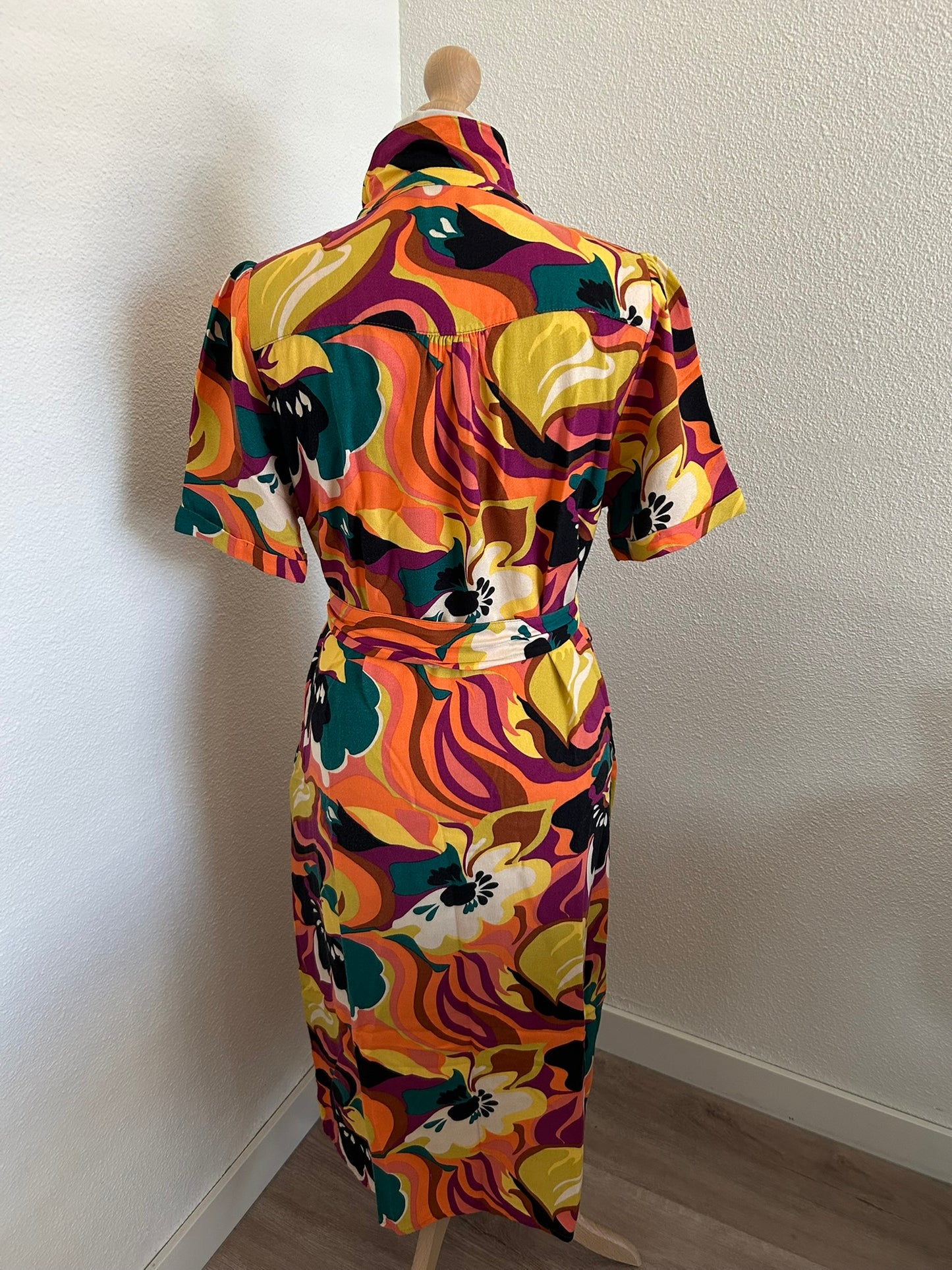 King Louie - maat 44 - blouse jurk