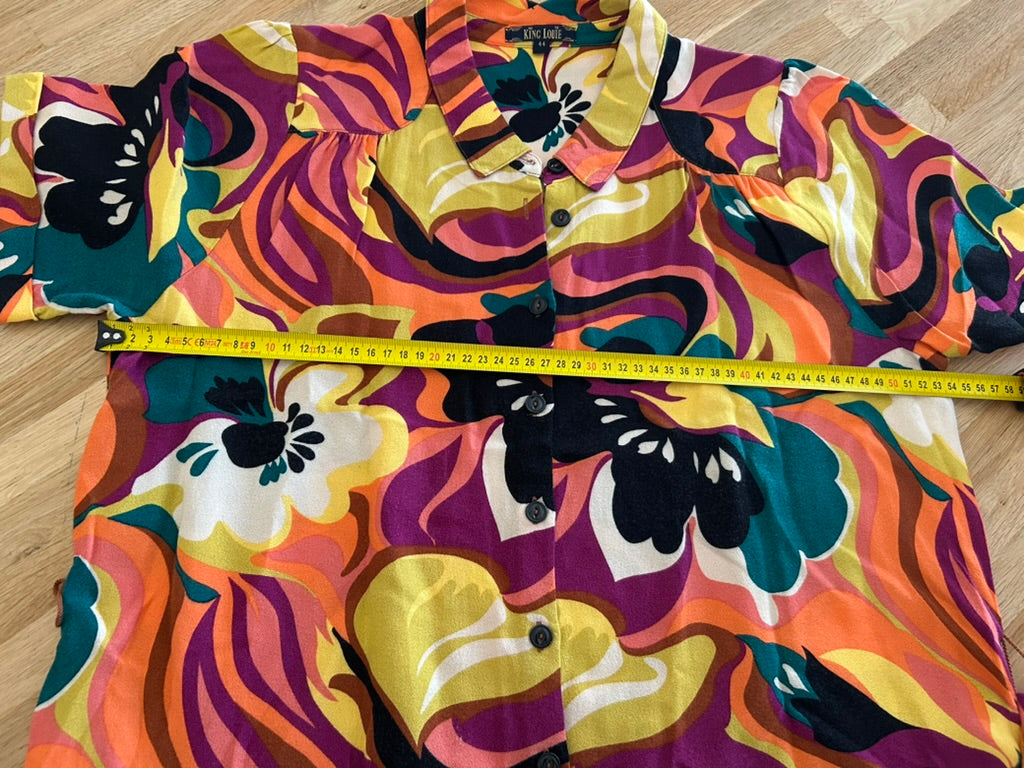 King Louie - maat 44 - blouse jurk