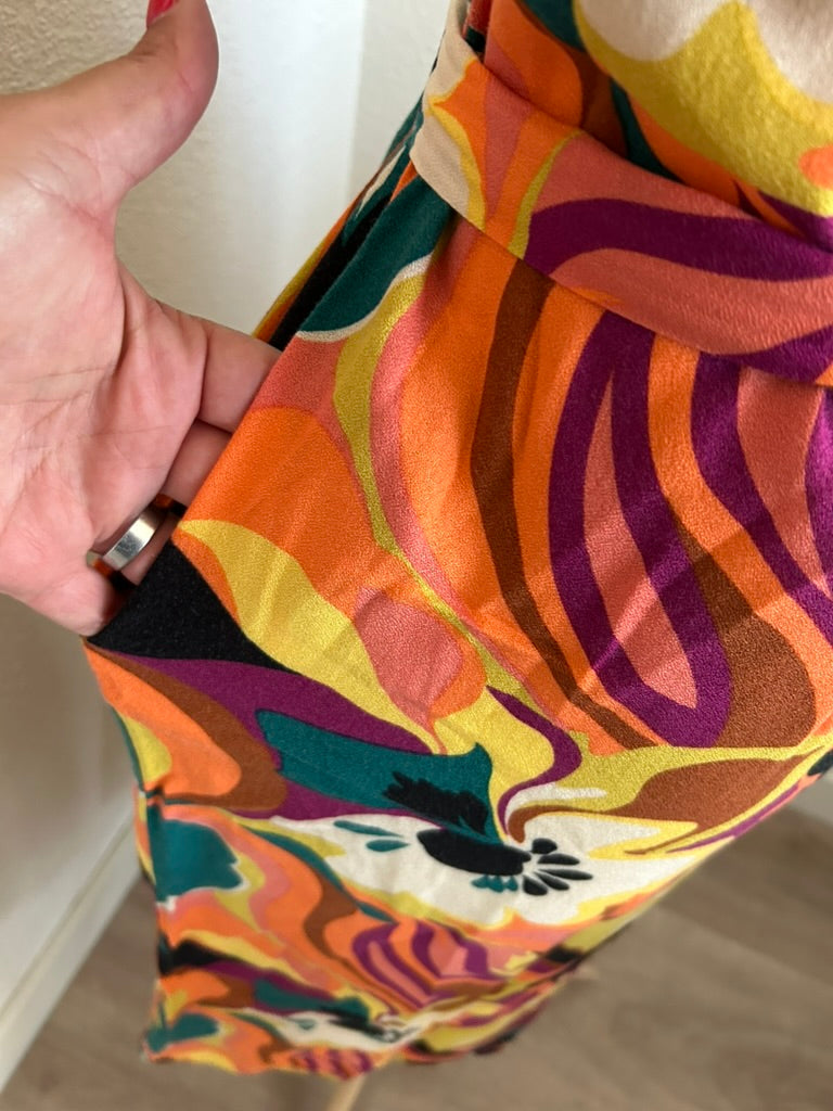 King Louie - maat 44 - blouse jurk