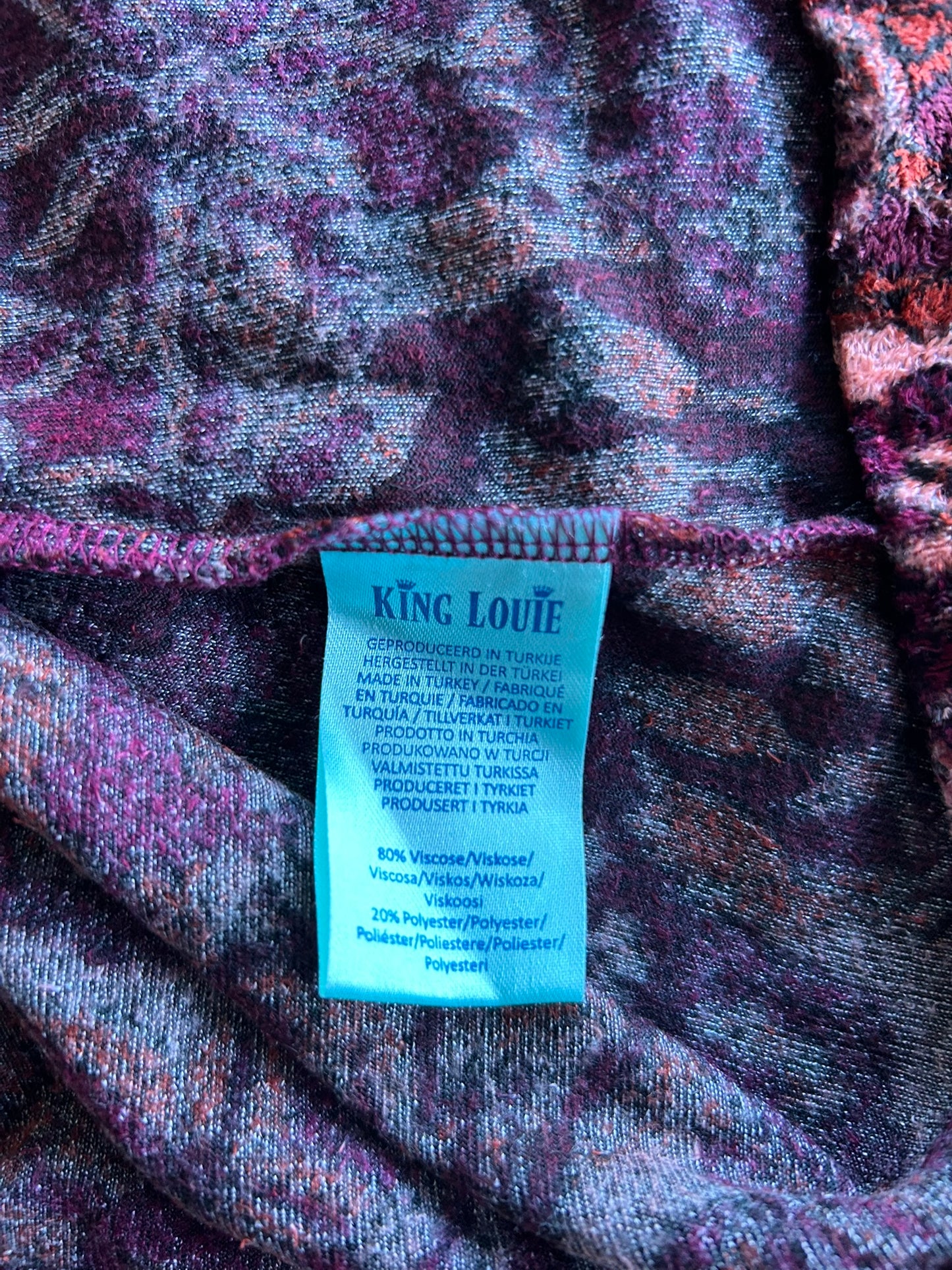 King Louie - maat L - zoe dress