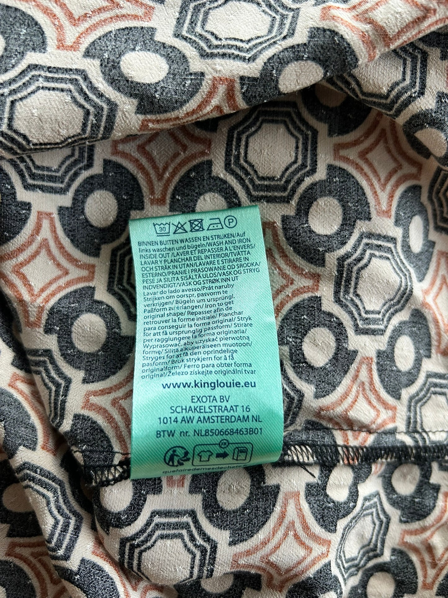 King Louie - maat 40 - Ozzy amalia blouse