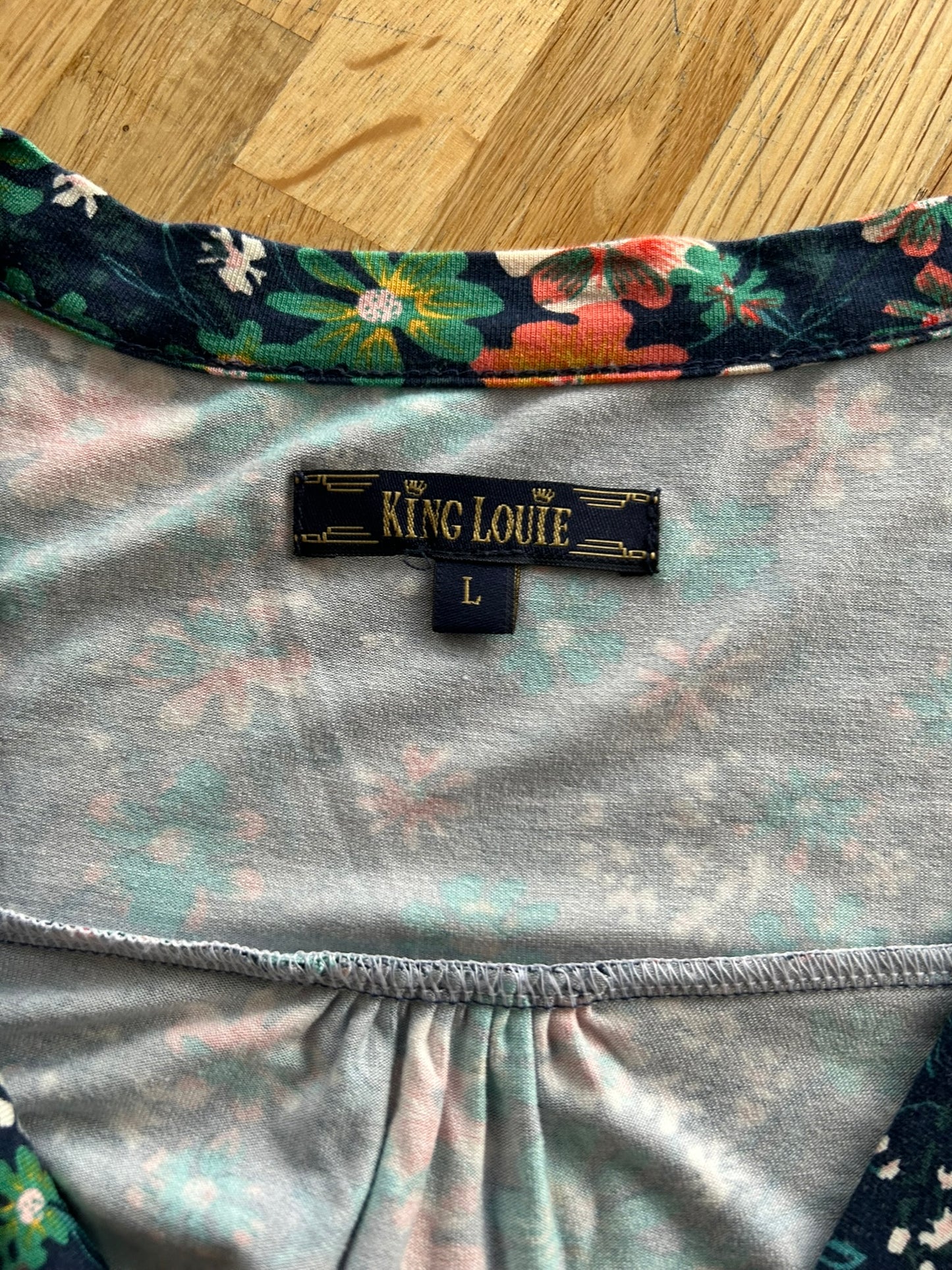 King Louie - maat L - top blouse