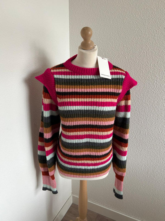 Fabienne Chapot - maat XXL - rainbow pullover NIEUW