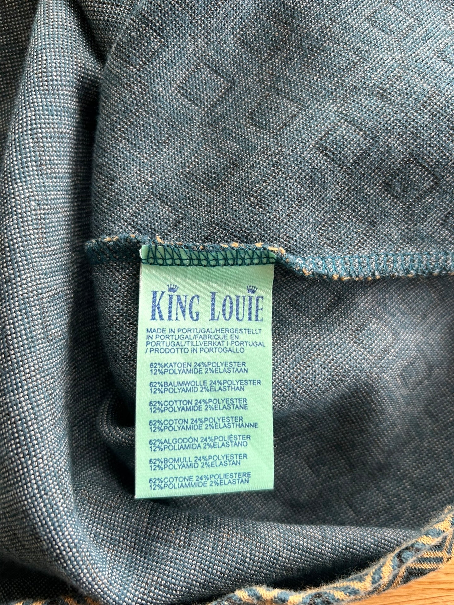 King Louie - Maat L - tulip cross jurk