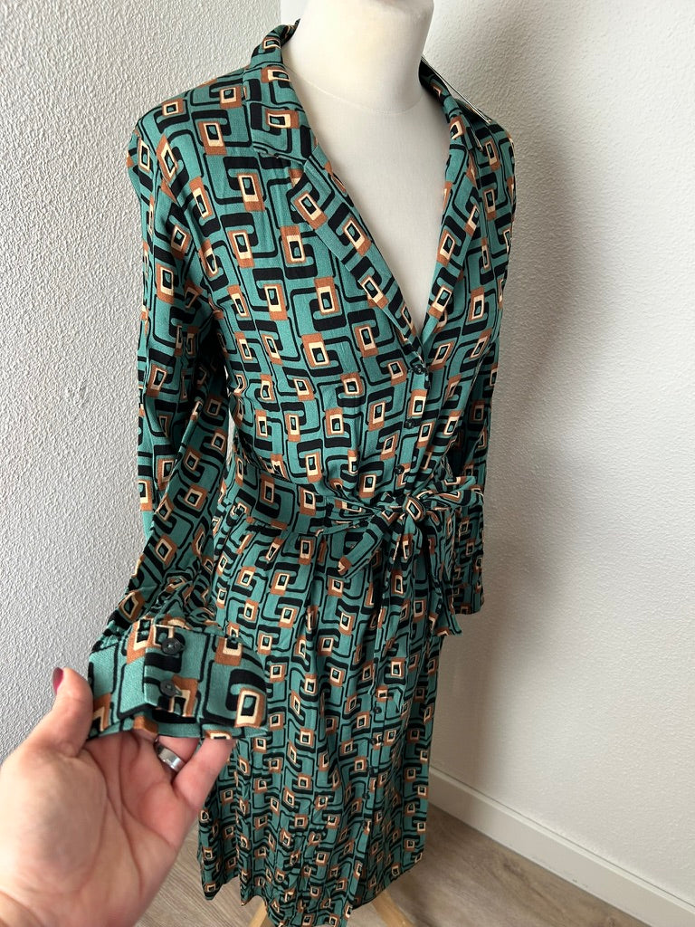 King Louie - maat 40 - blouse jurk