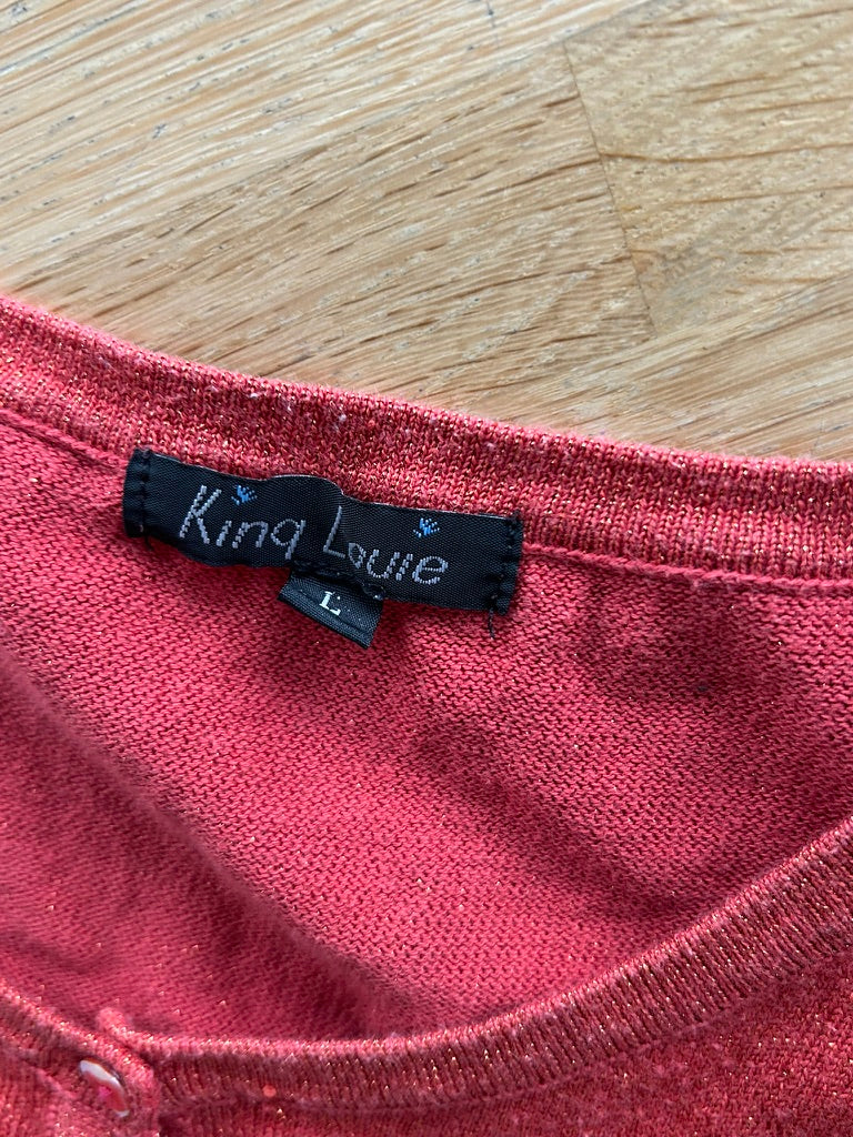 King Louie - maat L - vest cardigan