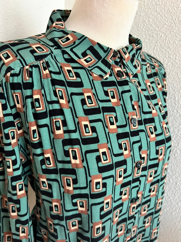 King Louie - maat 42 - retro blouse