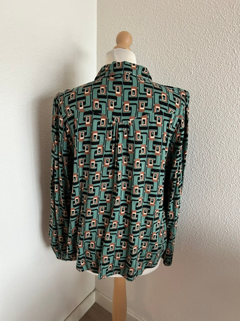 King Louie - maat 42 - retro blouse
