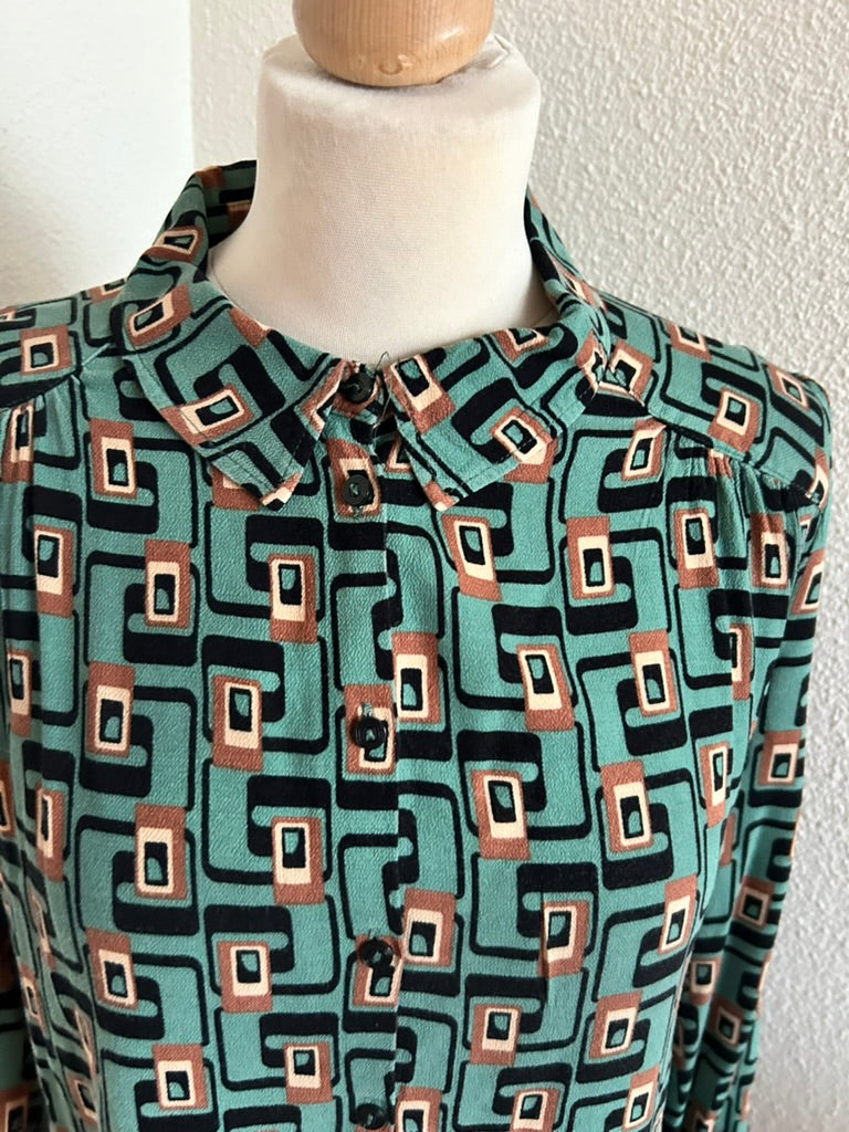 King Louie - maat 42 - retro blouse