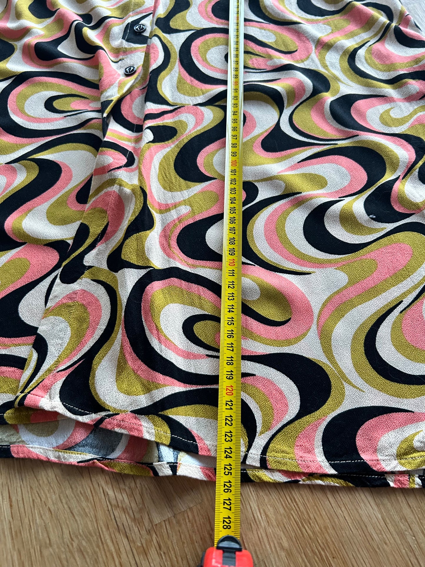 King Louie - maat 44 - midi blouse jurk