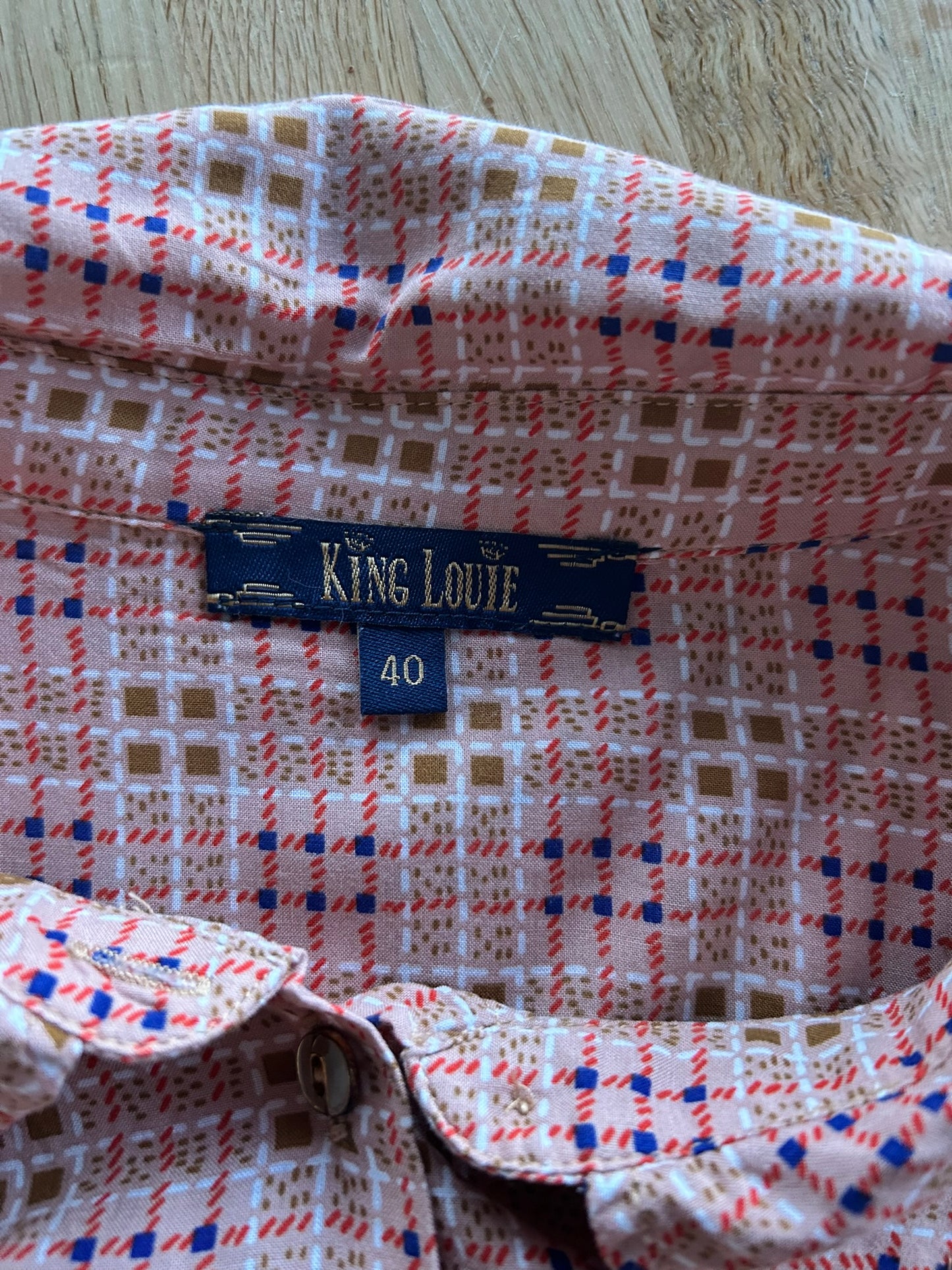 KIng louie - maat 40 - carine sapeuse blouse