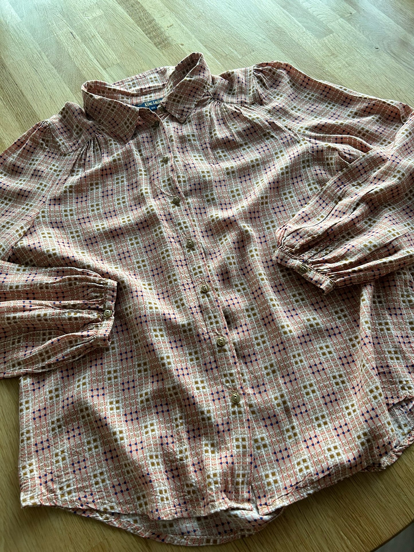 KIng louie - maat 40 - carine sapeuse blouse