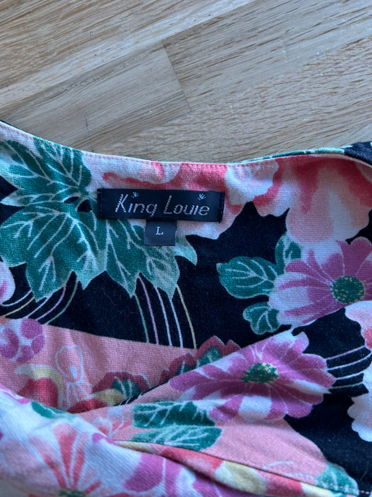 King Louie - maat L - maxi jurk