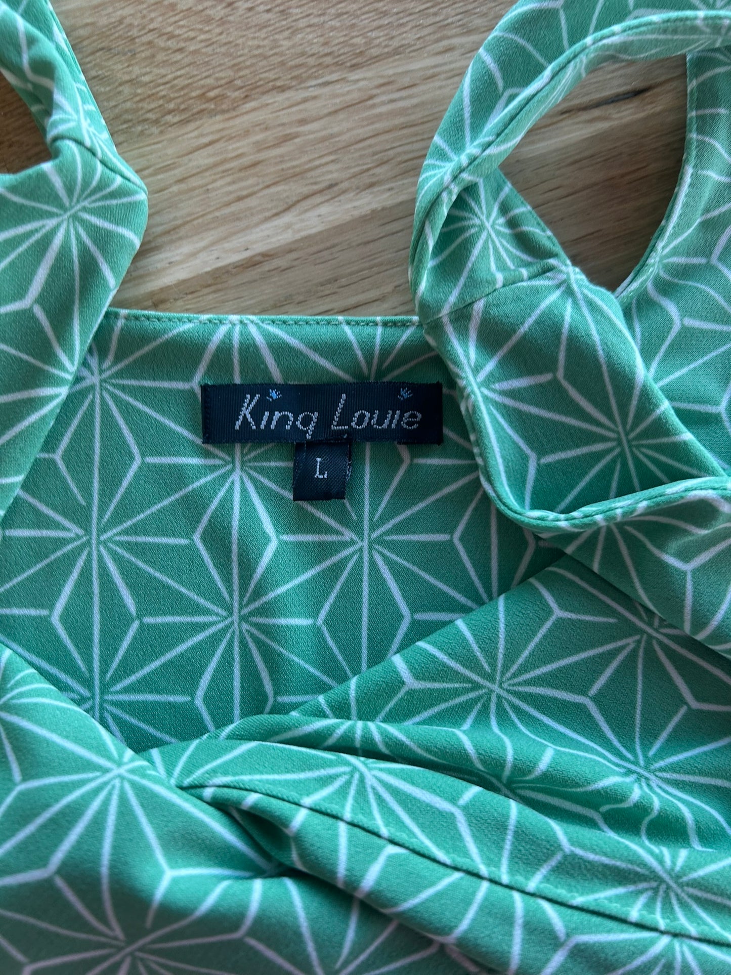 King Louie - maat L - ginger dress