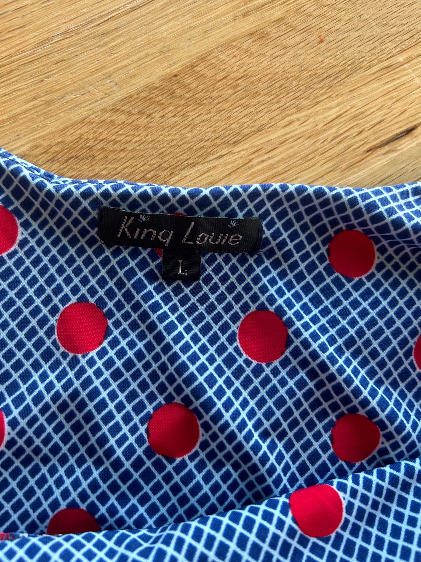 King Louie - maat L - ginger dress