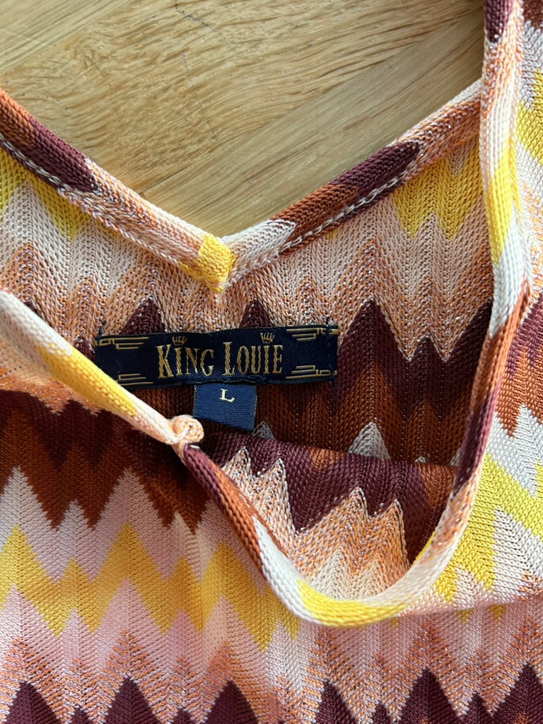 King Louie - maat L - maxi jurk