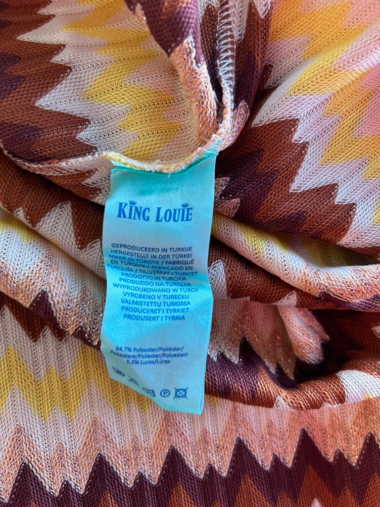 King Louie - maat L - maxi jurk