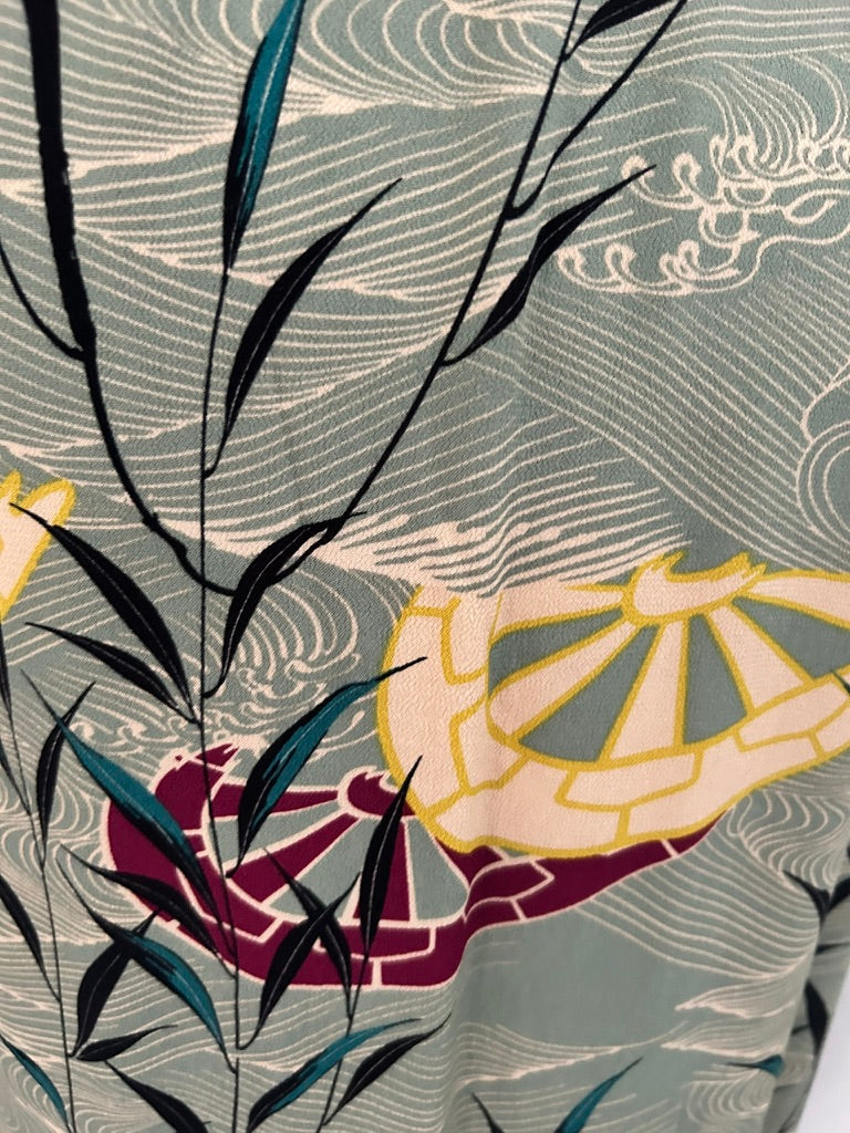 King Louie - maat 42 - kimono long blush